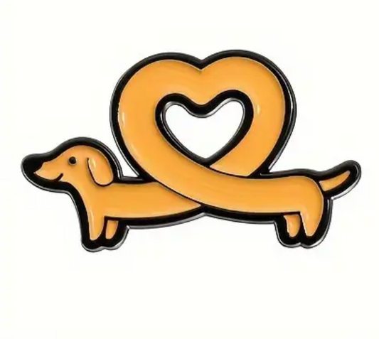Perrito Salchicha Corazón